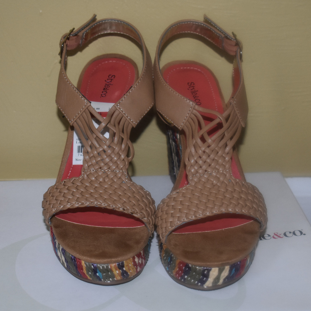 Style & Co wedge heels
